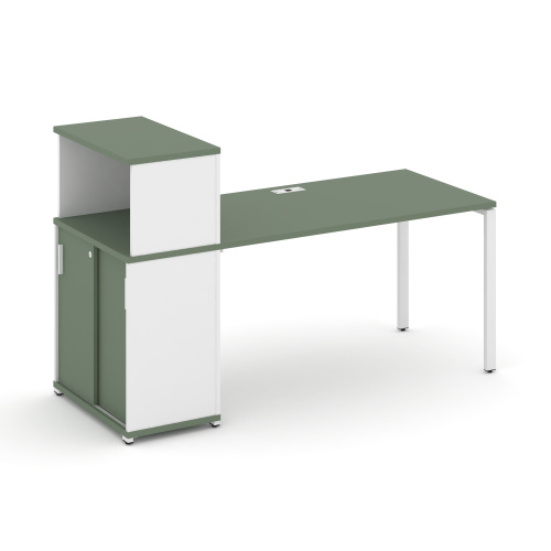 Стол офисный с опорным шкафом-купе Concept CN.SP-238