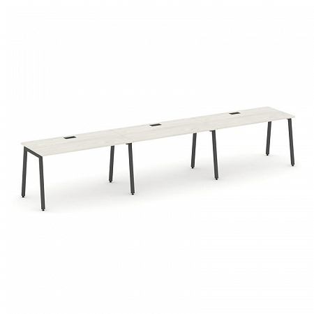 Style Project Рабочая станция 1 сторон. SN-4A.ORS-044 Дуб Наварра/Металл Антрацит 4740*700*750