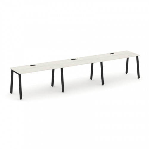 Style Project Рабочая станция 1 сторон. SN-6A.ORS-031 Вяз Благородный/Металл Белый 2940*600*750 фото 6 Style Project Рабочая станция 1 сторон. SN-6A.ORS-031 Вяз Благородный/Металл Белый 2940*600*750 фото 6