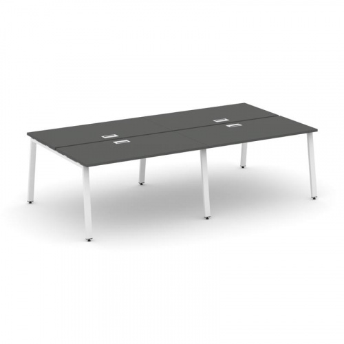 Style Project Рабочая станция 2-х сторон. SN-6A.DRS-043 Тиквуд Светлый/Металл Антрацит 2760*1432*750 фото 22