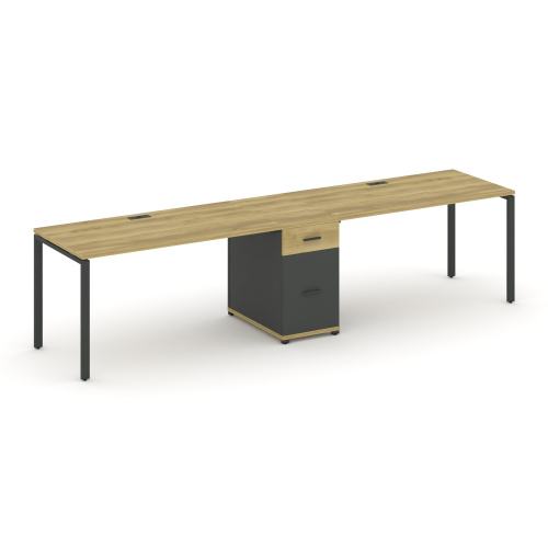 Бенч-система на 2 места с 1 опорной тумбой Concept CN.ORS-408 фото 4