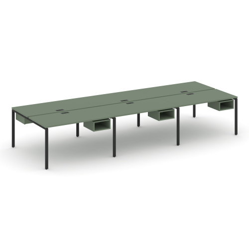 Бенч-система на 6 мест с подвесными тумбами Concept CN.DRS-143 Бенч-система на 6 мест с подвесными тумбами Concept CN.DRS-143