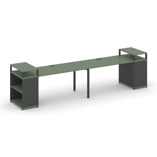 Бенч-система с опорными стеллажами Concept CN.ORS-206 Бенч-система с опорными стеллажами Concept CN.ORS-206