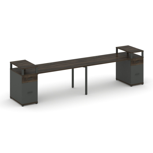 Бенч-система на 2 места с 2 опорными тумбами Concept CN.ORS-432 фото 3 Бенч-система на 2 места с 2 опорными тумбами Concept CN.ORS-432 фото 3