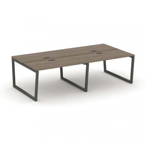 Style Project Рабочая станция 2-х сторон. SN-5T2.DRS-051 Акация Лорка/Металл Антрацит/Заглушка Пласт фото 25