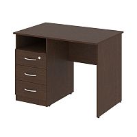 Nova S Стол письменный с тумбой левый В.СПТ-1 (L) Бук Артизан 1000*650*750