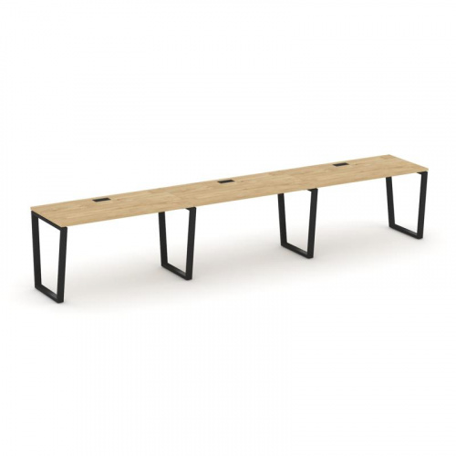 Style Project Рабочая станция 1 сторон. SN-6T2.ORS-054 Акация Лорка/Металл Антрацит/Заглушка Пластик Style Project Рабочая станция 1 сторон. SN-6T2.ORS-054 Акация Лорка/Металл Антрацит/Заглушка Пластик