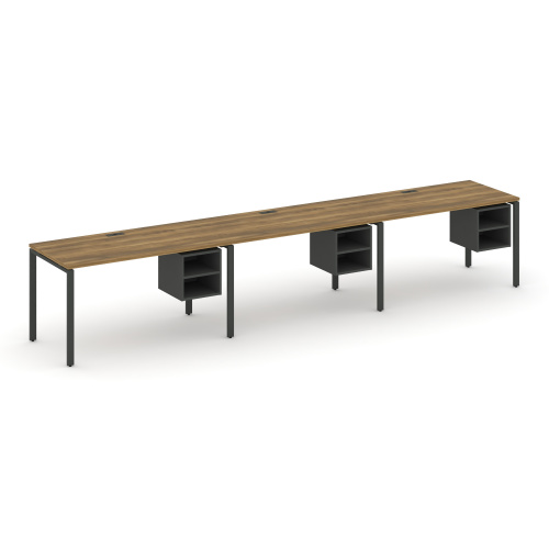 Бенч-система на 3 места с подвесными тумбами Concept CN.ORS-125 Бенч-система на 3 места с подвесными тумбами Concept CN.ORS-125