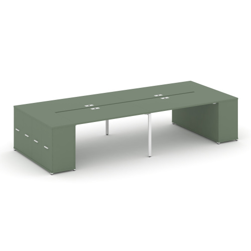 Бенч-система с опорными распашными шкафами Concept CN.DRS-262 Бенч-система с опорными распашными шкафами Concept CN.DRS-262