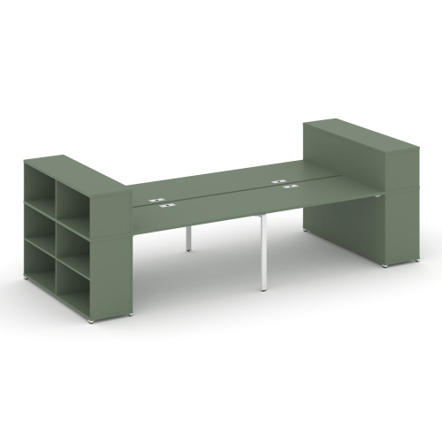 Бенч-система с опорными стеллажами Concept CN.DRS-256