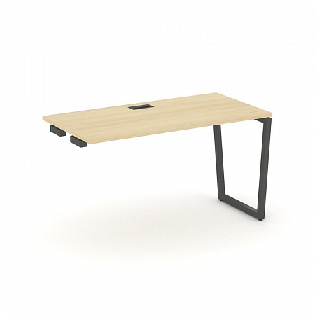 Style Project Стол-приставка к опор. элем. SN-4T2.OPRS-001 Акация Лорка/Металл Антрацит/Заглушка Пла