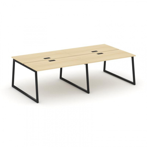 Style Project Рабочая станция 2-х сторон. SN-4T1.DRS-054 Акация Лорка/Металл Антрацит/Заглушка Пласт фото 25