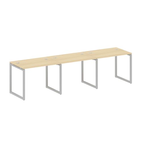 Бенч-система на 3 места на О-обр. м/к Metal System Quattro 40БО.СМ-3.1  фото 7