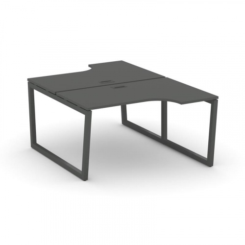 Style Project Рабочая станция эргоном. SN-5T2.DRPA-012 Акация Лорка/Металл Антрацит/Заглушка Пластик фото 27