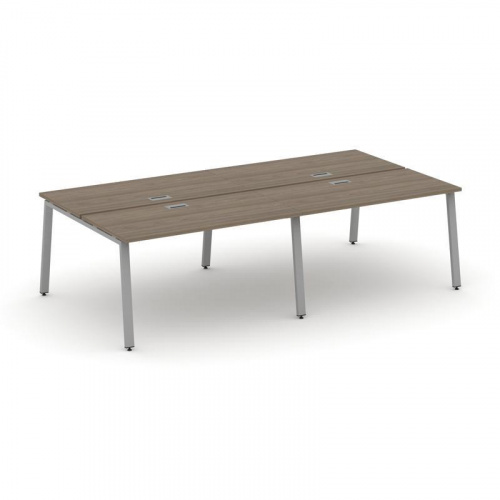 Style Project Рабочая станция 2-х сторон. SN-6A.DRS-043 Тиквуд Светлый/Металл Антрацит 2760*1432*750 фото 11