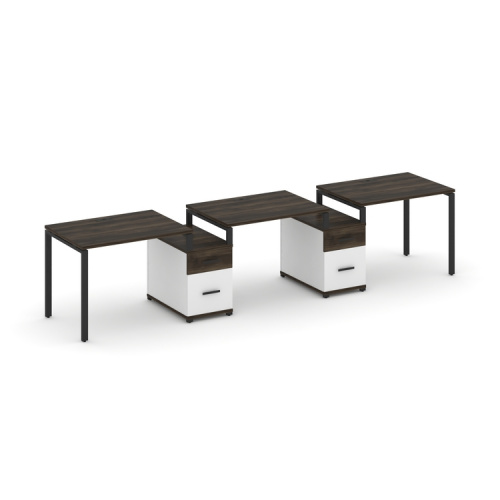 Бенч-система на 3 места с 2 опорными тумбами Concept CN.ORS-329 фото 9