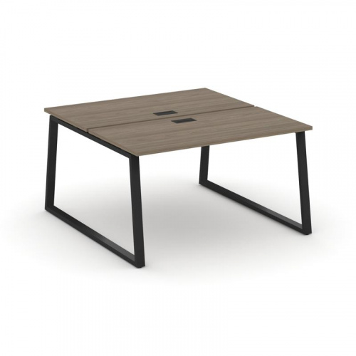 Style Project Рабочая станция 2-х сторон. SN-6T1.DRS-004 Акация Лорка/Металл Антрацит/Заглушка Пласт фото 8