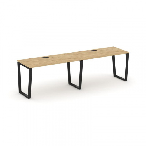 Style Project Рабочая станция 1 сторон. SN-6T2.ORS-012 Акация Лорка/Металл Антрацит/Заглушка Пластик Style Project Рабочая станция 1 сторон. SN-6T2.ORS-012 Акация Лорка/Металл Антрацит/Заглушка Пластик