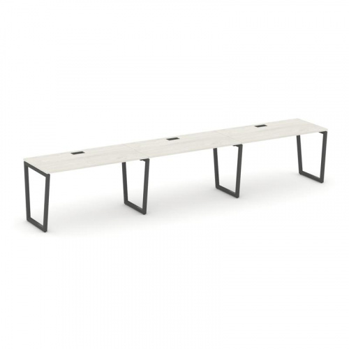 Style Project Рабочая станция 1 сторон. SN-4T2.ORS-042 Акация Лорка/Металл Антрацит/Заглушка Пластик фото 24