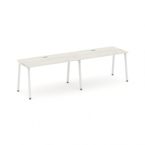 Style Project Рабочая станция 1 сторон. SN-4A.ORS-002 Антрацит/Металл Белый 2360*600*750 фото 15