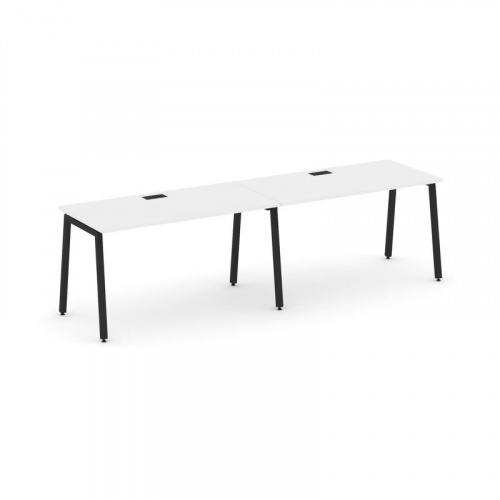 Style Project Рабочая станция 1 сторон. SN-4A.ORS-002 Антрацит/Металл Белый 2360*600*750 фото 8