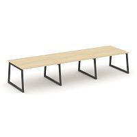 Style Project Стол переговорный SN-5T1.SPRG-054.3 Акация Лорка/Металл Антрацит 4740*1180*750