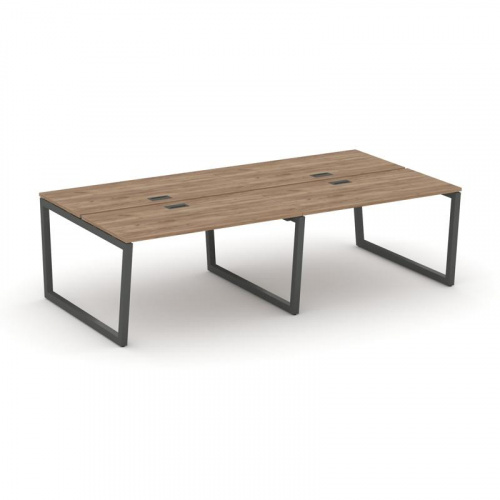 Style Project Рабочая станция 2-х сторон. SN-5T2.DRS-051 Акация Лорка/Металл Антрацит/Заглушка Пласт фото 23