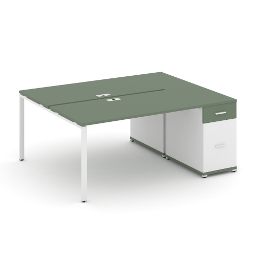 Бенч-система с 1 опорной тумбой Concept CN.DRS-407 фото 5