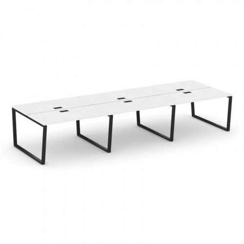 Style Project Рабочая станция 2-х сторон. SN-6T2.DRS-073 Акация Лорка/Металл Антрацит/Заглушка Пласт фото 4