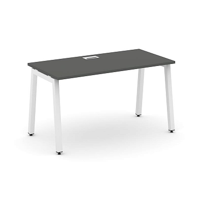 Style Project Стол письменный SN-5A.SP-023 Антрацит/Металл Белый 1380*800*750