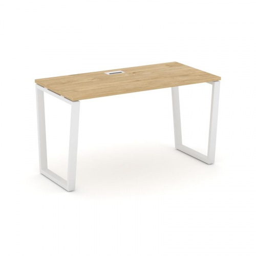 Style Project Стол письменный SN-6T2.SP-005 Акация Лорка/Металл Антрацит/Заглушка Пластик Черный 178 фото 3