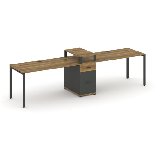 Бенч-система на 2 места с 1 опорной тумбой Concept CN.ORS-422 Бенч-система на 2 места с 1 опорной тумбой Concept CN.ORS-422