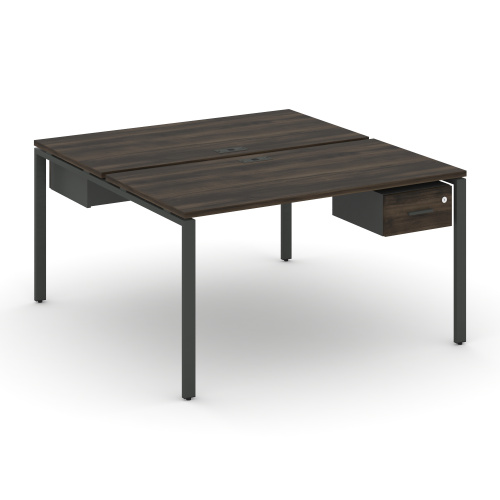 Бенч-система на 2 места с подвесными тумбами Concept CN.DRS-110 фото 3