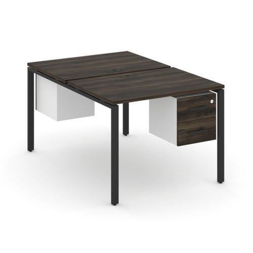 Бенч-система на 2 места с подвесными тумбами Concept CN.DRS-113 фото 9