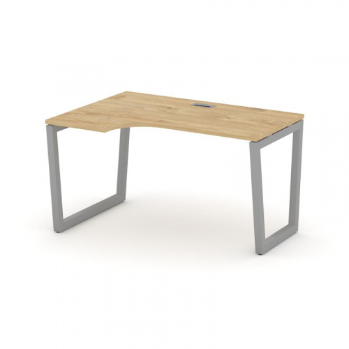 Style Project Стол рабочий эргоном. SN-5T2.SPA-002(L) Акация Лорка/Металл Антрацит/Заглушка Пластик фото 2