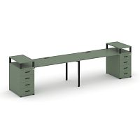 Бенч-система на 2 места с 2 опорными тумбами Concept CN.ORS-426