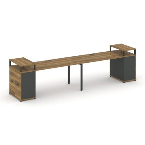 Бенч-система с опорными распашными шкафами Concept CN.ORS-222 Бенч-система с опорными распашными шкафами Concept CN.ORS-222
