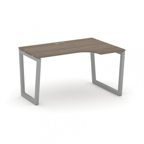 Style Project Стол рабочий эргоном. SN-5T2.SPA-002(R) Акация Лорка/Металл Антрацит/Заглушка Пластик фото 14