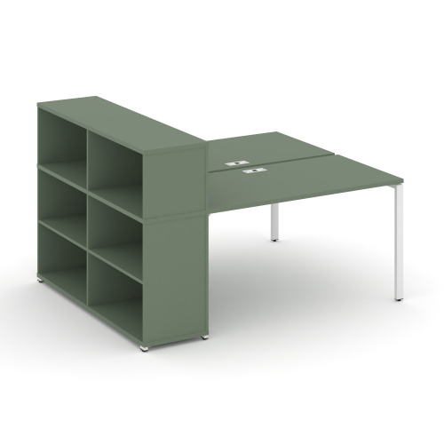 Бенч-система с опорным стеллажом с надставкой Concept CN.DRS-211