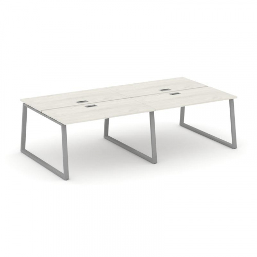 Style Project Рабочая станция 2-х сторон. SN-6T1.DRS-034 Акация Лорка/Металл Антрацит/Заглушка Пласт фото 12