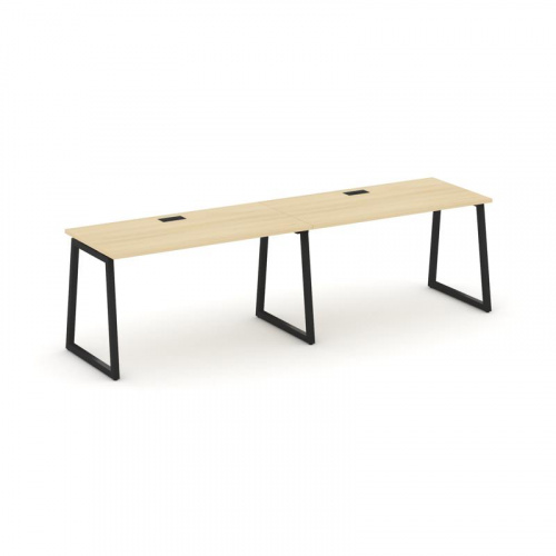 Style Project Рабочая станция 1 сторон. SN-4T1.ORS-013 Акация Лорка/Металл Антрацит/Заглушка Пластик фото 25