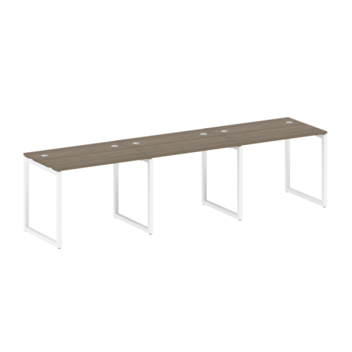 Бенч-система на 3 места на О-обр. м/к Metal System Quattro 40БО.СМ-3.1  фото 3