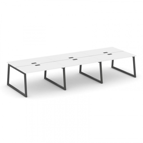 Style Project Рабочая станция 2-х сторон. SN-5T1.DRS-062 Акация Лорка/Металл Антрацит/Заглушка Пласт фото 26