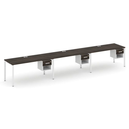 Бенч-система на 3 места с подвесными тумбами Concept CN.ORS-140 фото 10