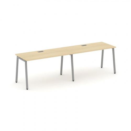 Style Project Рабочая станция 1 сторон. SN-4A.ORS-002 Антрацит/Металл Белый 2360*600*750 фото 13