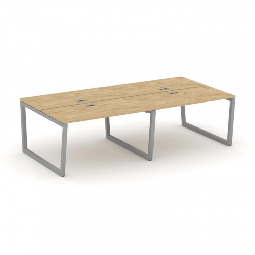 Style Project Рабочая станция 2-х сторон. SN-5T2.DRS-051 Акация Лорка/Металл Антрацит/Заглушка Пласт фото 2