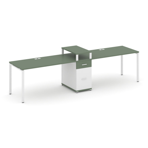 Бенч-система на 2 места с 1 опорной тумбой Concept CN.ORS-422 фото 5 Бенч-система на 2 места с 1 опорной тумбой Concept CN.ORS-422 фото 5