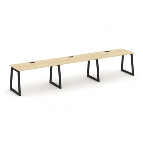 Style Project Рабочая станция 1 сторон. SN-5T1.ORS-031 Акация Лорка/Металл Антрацит/Заглушка Пластик фото 5