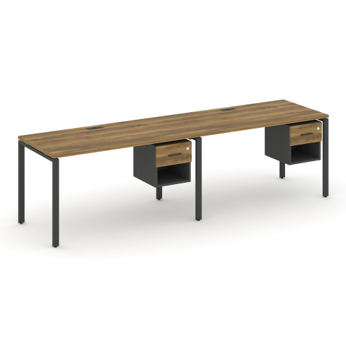 Бенч-система на 2 места с подвесными тумбами Concept CN.ORS-119