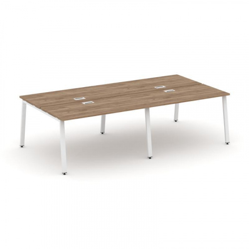 Style Project Рабочая станция 2-х сторон. SN-6A.DRS-043 Тиквуд Светлый/Металл Антрацит 2760*1432*750 фото 21